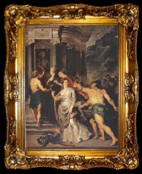 framed  Peter Paul Rubens The Peace of Angers (mk05), ta009-2